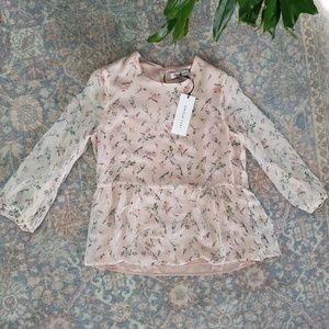 NWT Silk Amour Vert Blouse